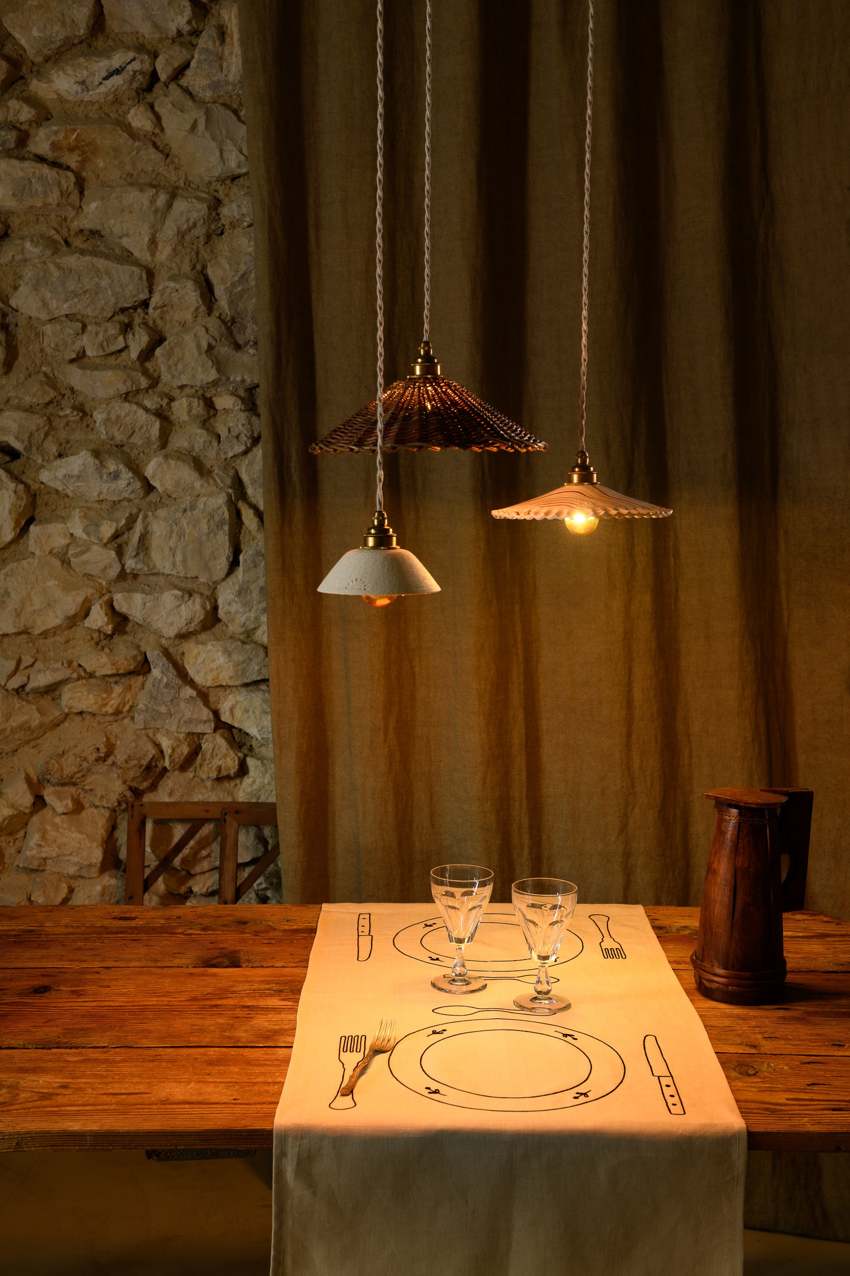 Constellation Campagne - 3 luminaires