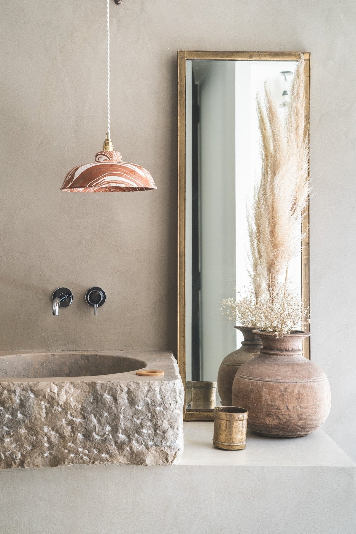 Ursule Blanche & Terracotta