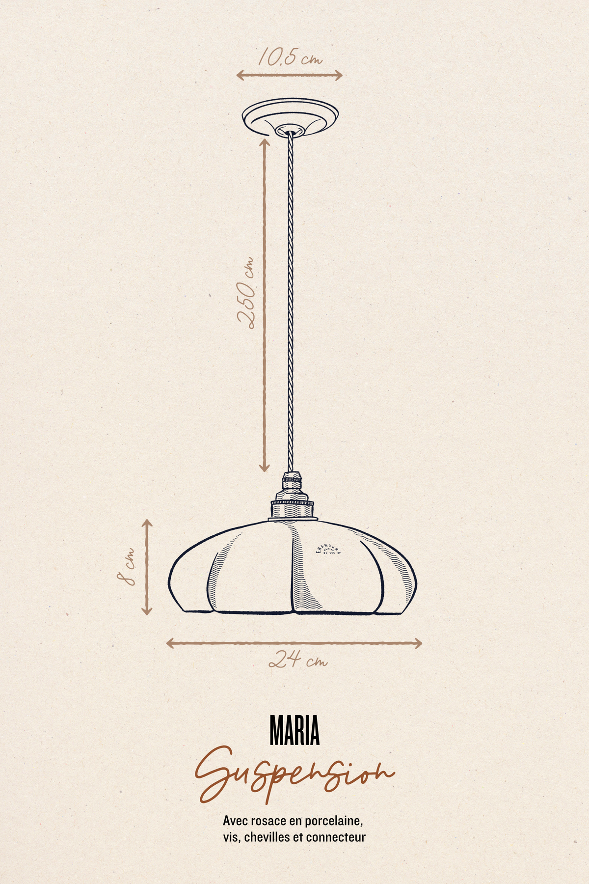 Constellation Maria et Lili - 3 luminaires
