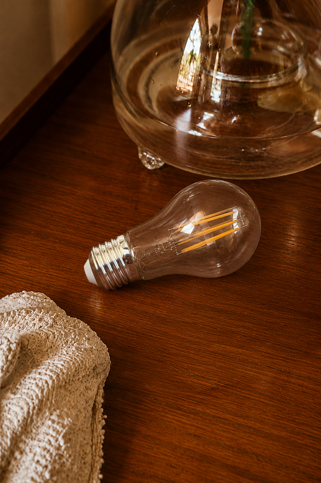 Ampoule goutte à filament dimmable E27