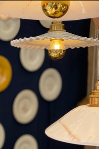 Ampoule sphérique à calotte dorée E27