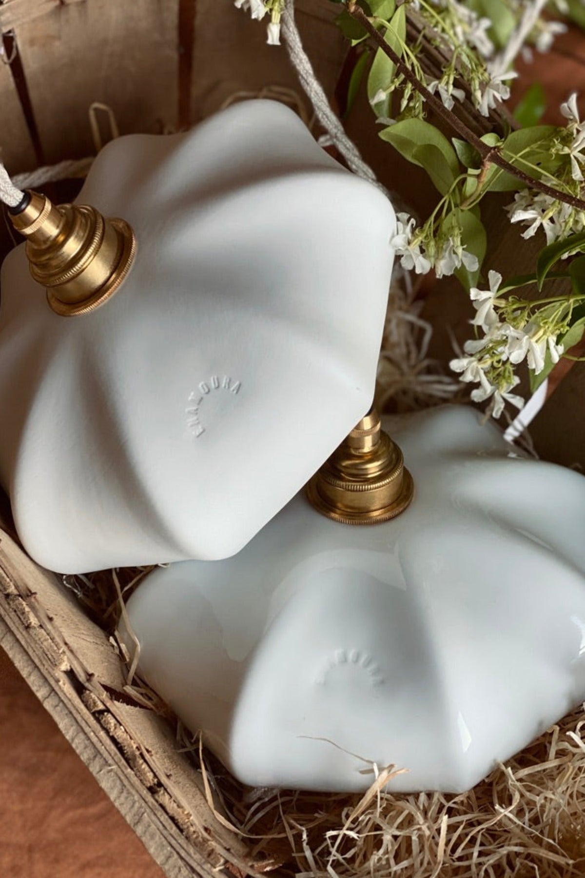 MARIA - Porcelaine Biscuit - Suspension