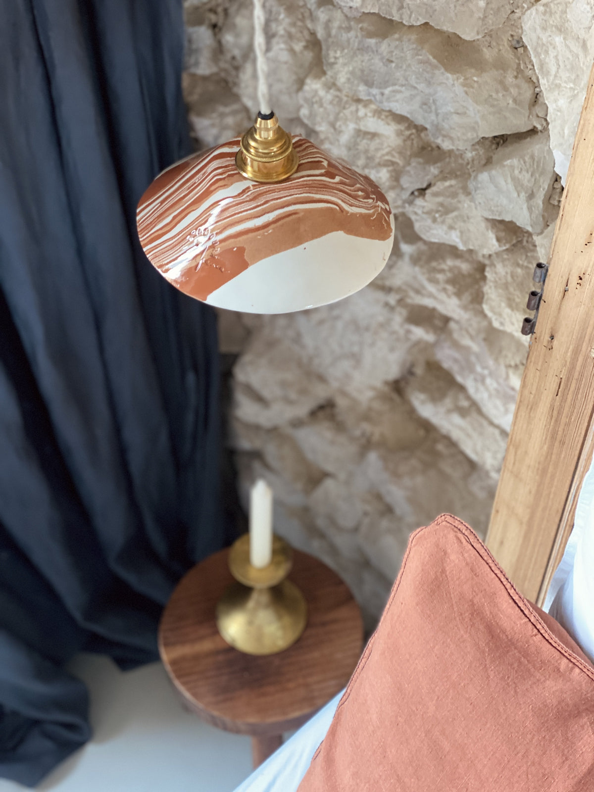 Lisette Blanche & Terracotta