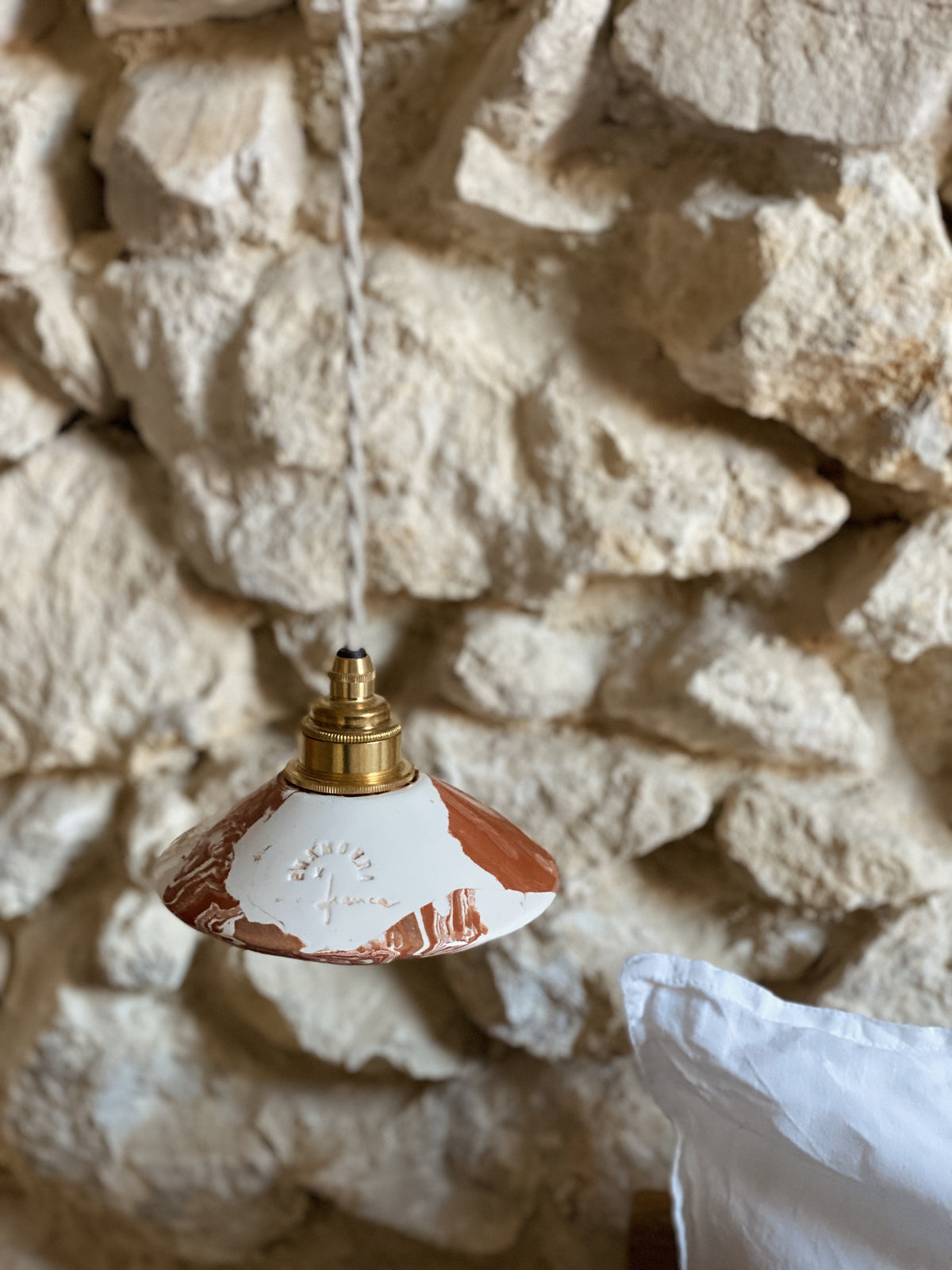 Lisette Pitchoun Blanche & Terracotta