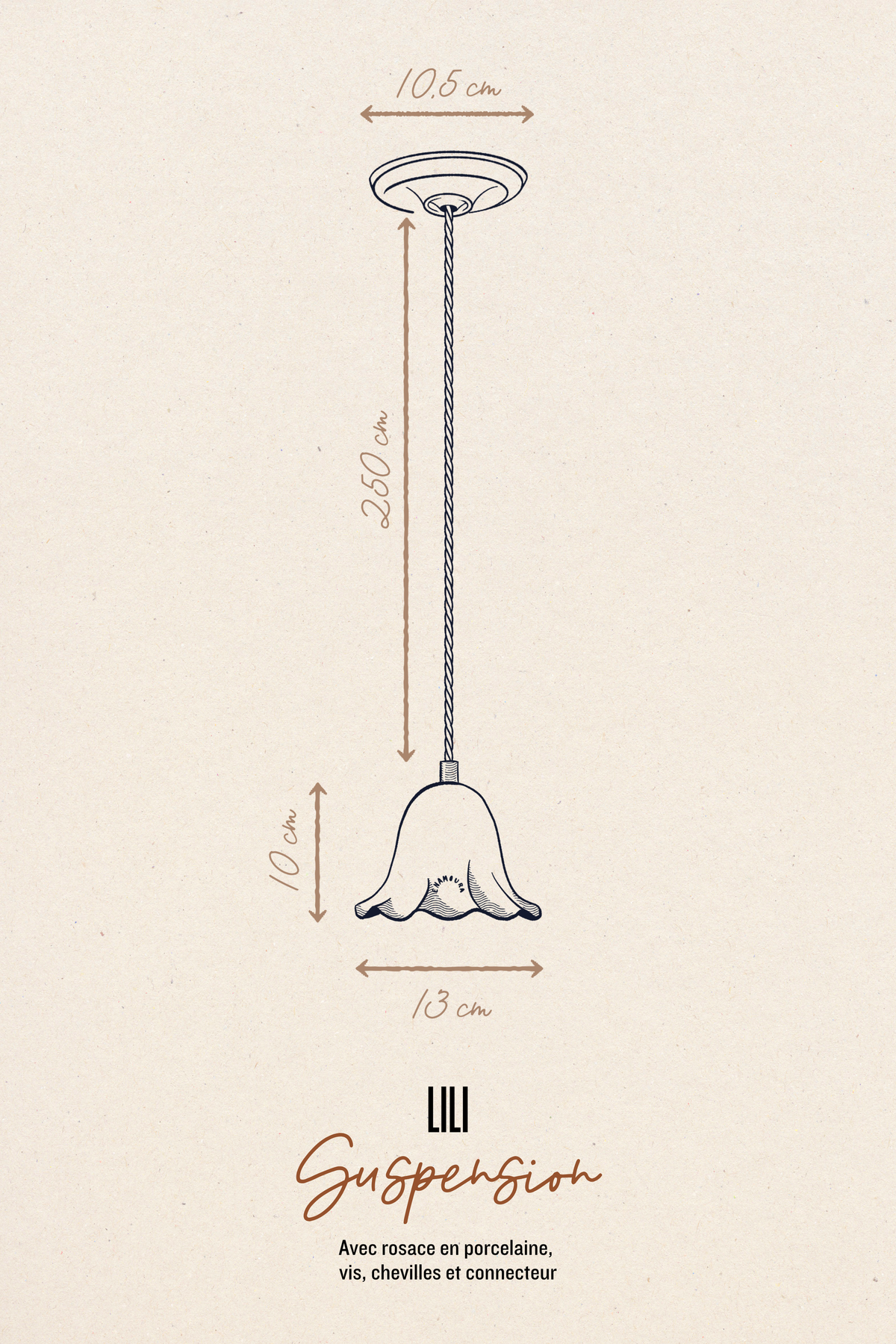 Constellation Maria et Lili - 3 luminaires