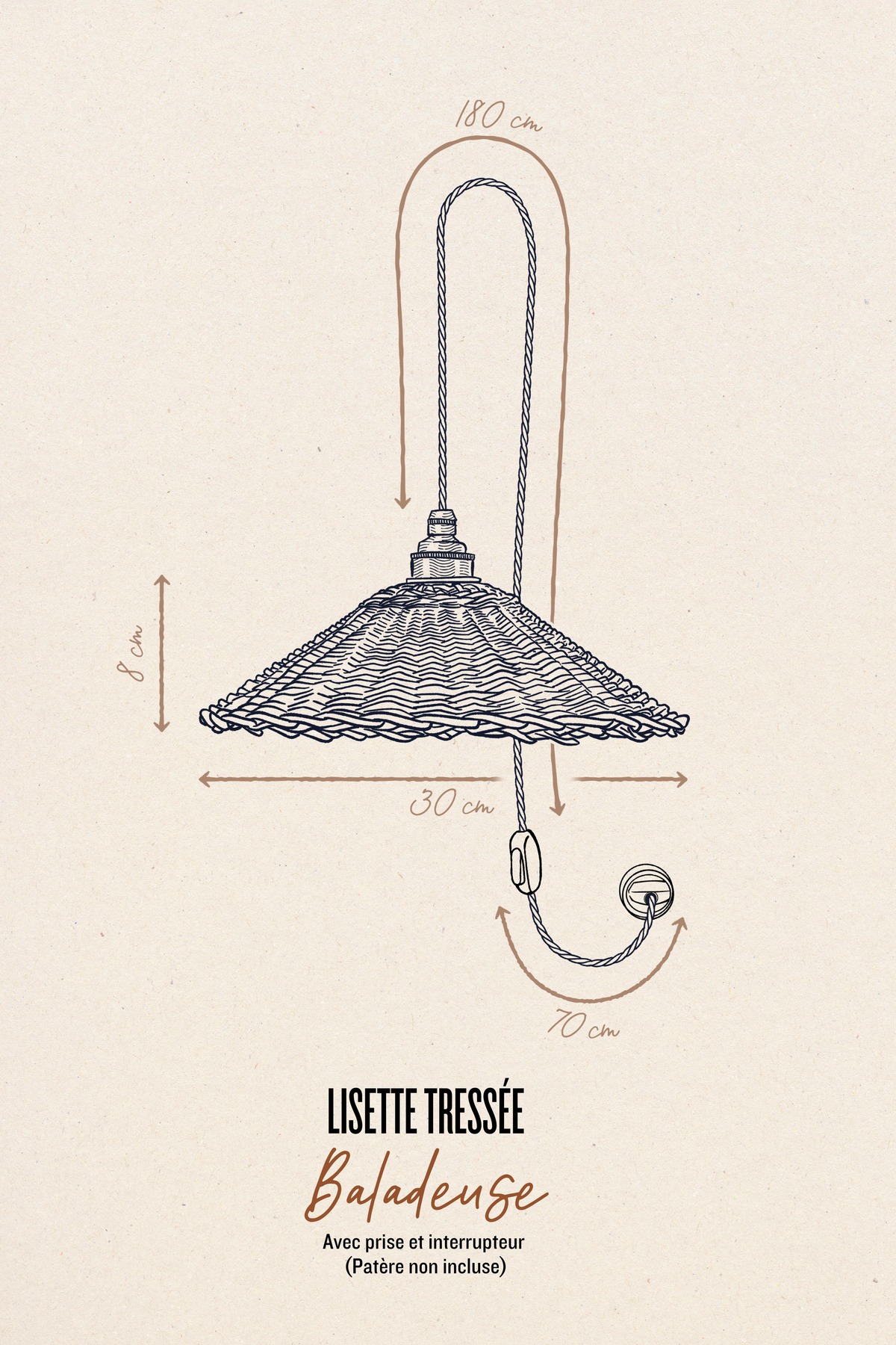 LISETTE - Tressée - Baladeuse