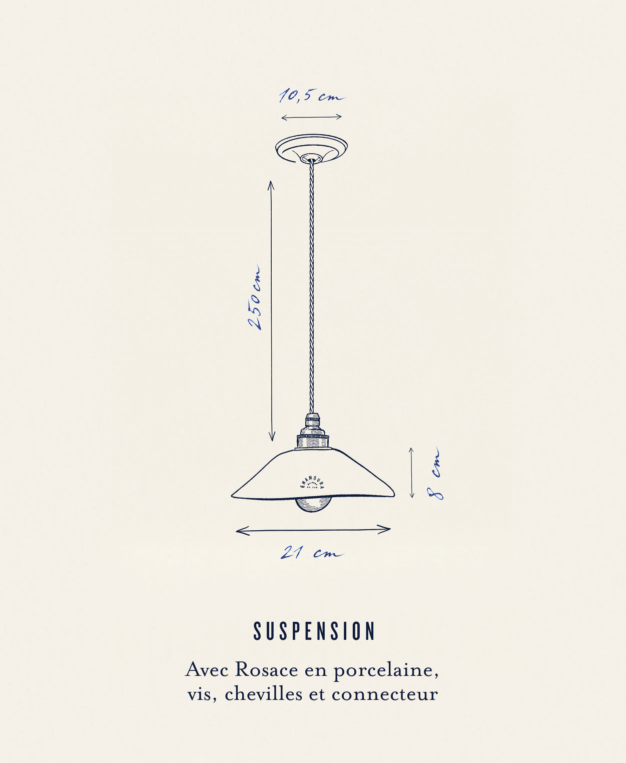 Lisette - dimensions - suspension