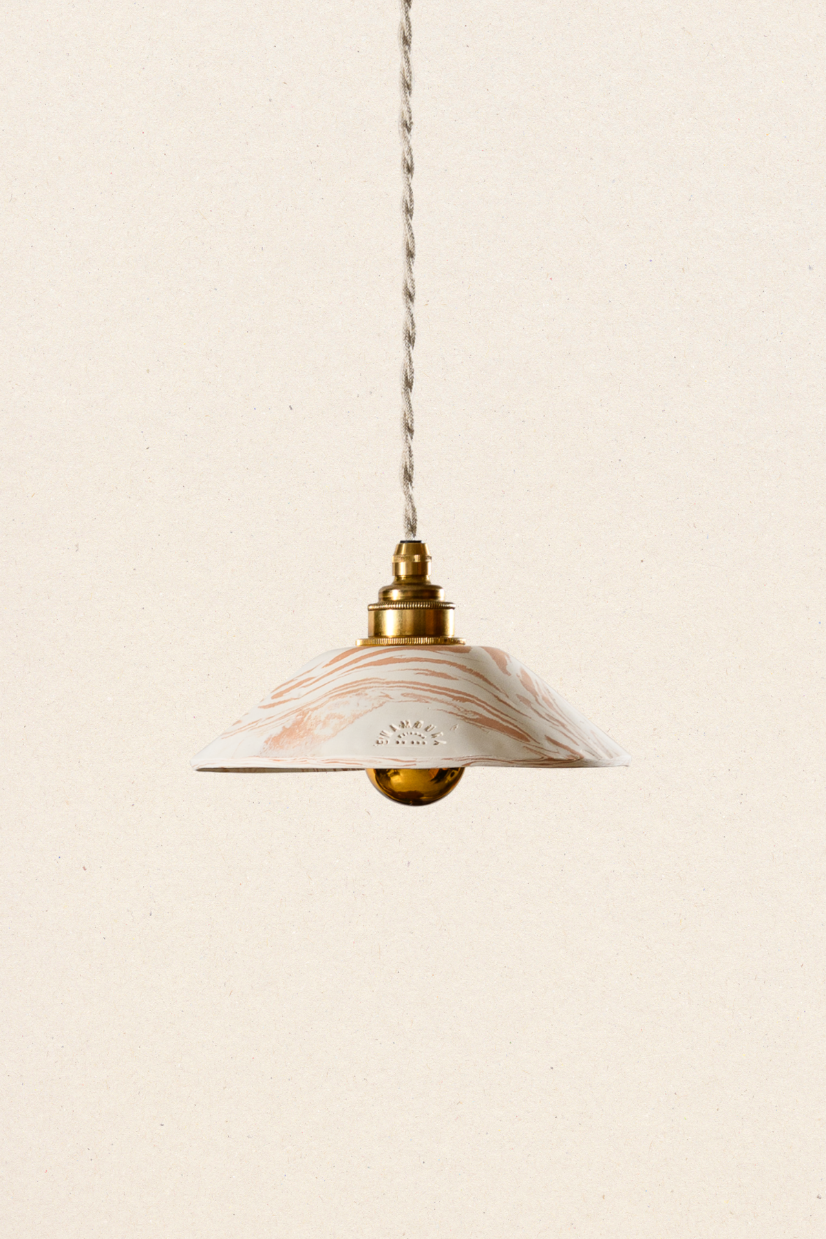 LISETTE - Terre mêlée mat - Suspension