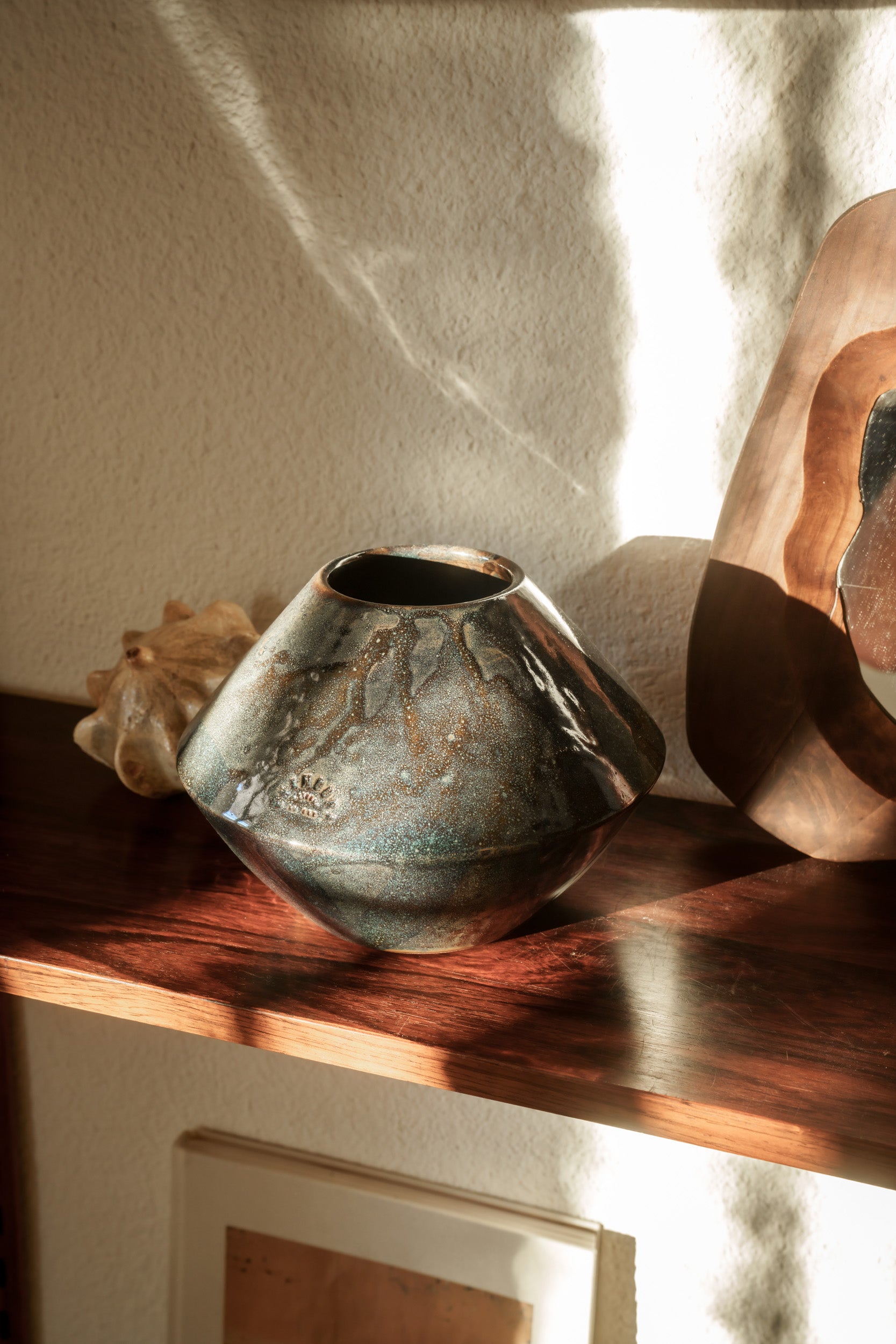 LISETTE - Vase - Grès minuit